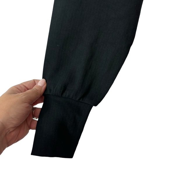 NWT Steve Madden Mock Neck Dolman Sleeve Knot Tie Dress Size M So Soft - Picture 6 of 11